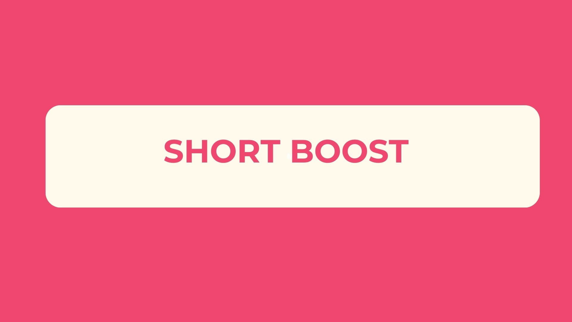 short-boost